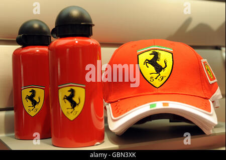 Ferrari Store lancio - Londra Foto Stock