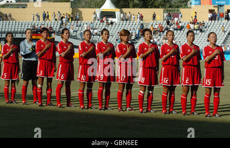 Soccer - Giochi Olimpici di Atene 2004 - Le donne della prima tornata - Gruppo F - Germania v Cina Foto Stock