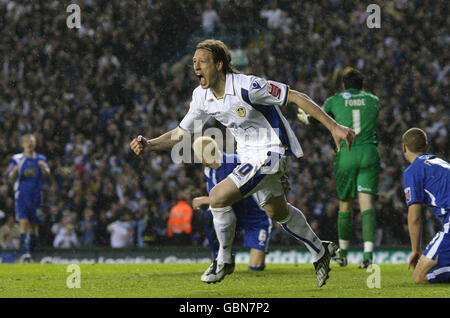 Calcio - Coca Cola Football League One - Play Off Semi finale - Leeds Millwall V - Elland Road Foto Stock