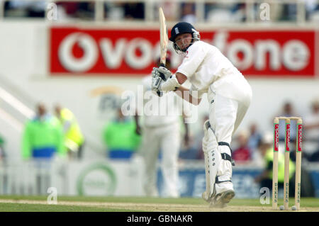 Cricket - Npower Quarta prova - Inghilterra / Indie occidentali - primo giorno. Ian Bell in Inghilterra in azione durante il suo debutto in prova Foto Stock