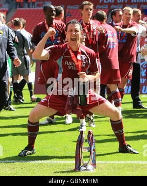 Calcio - Coca Cola Football League One - Play Off - finale - Millwall V Scunthorpe Regno - Wembley Stadium Foto Stock