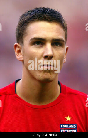 Calcio - Under 21 International friendly - Inghilterra / Ucraina. Stewart Downing, Inghilterra Foto Stock