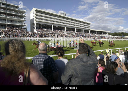 Horse Racing - Gare di Epsom - Giornata della Famiglia Foto Stock