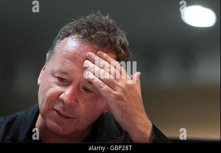 Simple Minds sessione di firma Foto Stock