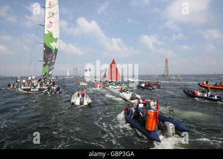 Volvo Ocean Race Foto Stock