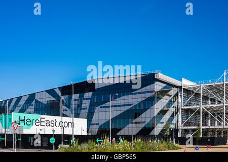 Qui est quartiere digitale, Hackney, Londra, Inghilterra, Regno Unito Foto Stock