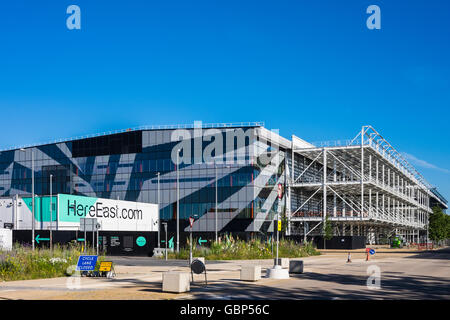 Qui est quartiere digitale, Hackney, Londra, Inghilterra, Regno Unito Foto Stock