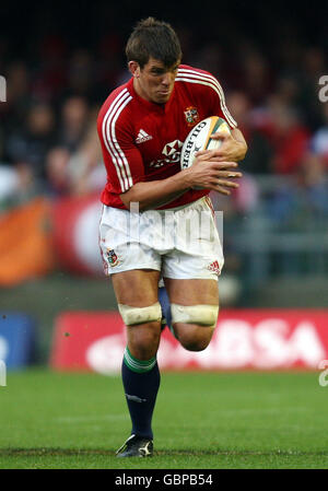 Donnacha o'Callaghan in azione durante il tour match al Newlands Stadium, Città del Capo, Sud Africa. Foto Stock