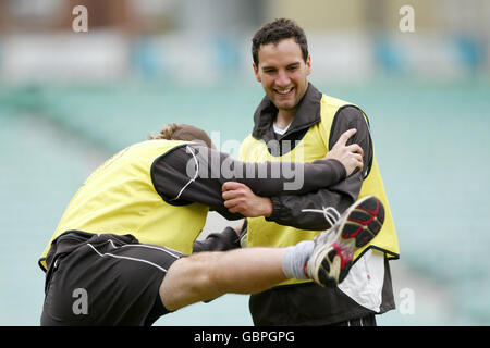 Cricket - Twenty20 Cup 2009 - South Division - Surrey Brown Caps contro Hampshire Hawks - The Brit Oval. Matthew Spriegel, Surrey Brown Caps Foto Stock