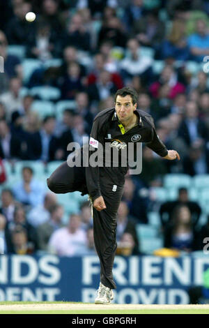 Cricket - Twenty20 Cup 2009 - South Division - Surrey Brown Caps contro Hampshire Hawks - The Brit Oval. Matthew Spriegel, Surrey Brown Caps Foto Stock