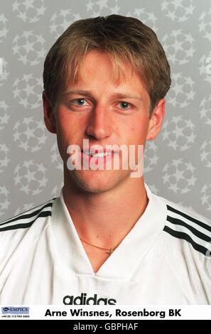 UEFA Champions League 1995/96 .... Arne Winsnes, Rosenborg BK Foto Stock