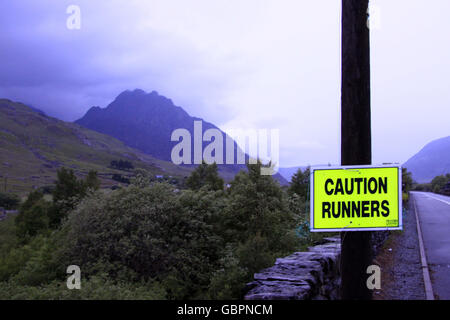 RAF Mountain Rescue cadde corridori Foto Stock