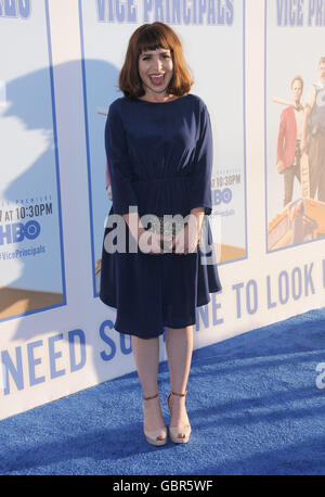 Hollywood, CA, Stati Uniti d'America. 7 Luglio, 2016. 07 Luglio 2016 - Hollywood. Ashley Spillers. Gli arrivi di Los Angeles premiere del nuovo canale HBO serie di commedia ''Vice Direttori" tenutosi a Avalon Hollywood. Photo credit: Birdie Thompson/AdMedia Credito: Birdie Thompson/AdMedia/ZUMA filo/Alamy Live News Foto Stock