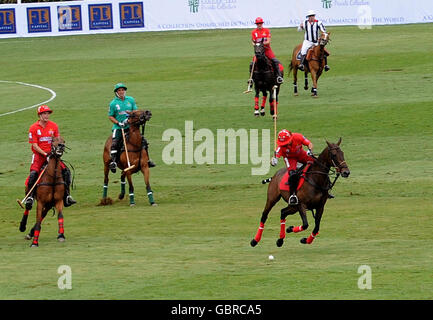 Polo - Polo nel Parco - Hurlingham Club - Londra Foto Stock