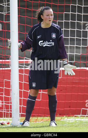 Calcio - fa Nationwide Women's Premier League - Charlton Athletic v Liverpool. Nicky Davies, portiere di Liverpool Foto Stock