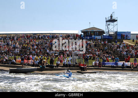 Sport acquatici - Europa di canoa slalom Championships 2009 - Giorno 4 - Holme Pierrepont Foto Stock