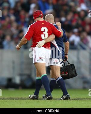 Rugby Union - Tour Match - Southern Kings v britannico e irlandese - Lions Nelson Mandela Bay Stadium Foto Stock