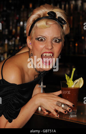 "Vero" Bloody Mary davanti a True Blood TV premiere Foto Stock