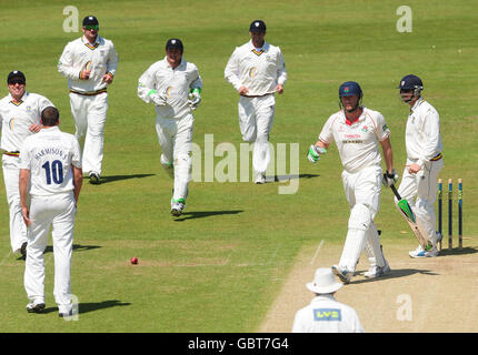 Cricket - Liverpool Victoria County Championships - Divisione uno - due giorno - Durham v Lancashire - Riverside Foto Stock