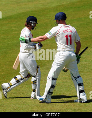 Cricket - Liverpool Victoria County Championships - Divisione uno - due giorno - Durham v Lancashire - Riverside Foto Stock