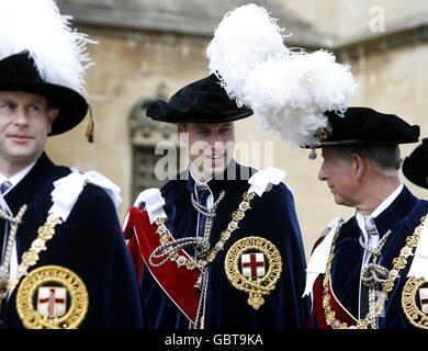 Ordine della Giarrettiera Service Foto Stock