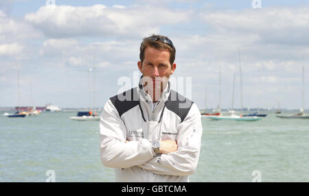 Vela - Giro dell'isola Preview - Ben Ainslie Photocall - Isola Vela Club Foto Stock