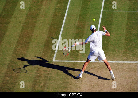 Tennis - 2009 campionati di Wimbledon - Giorno 8 - All England Lawn Tennis e Croquet Club Foto Stock