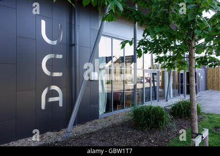 Università per le arti creative (UCA), Epsom Surrey, Regno Unito Foto Stock