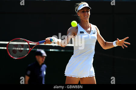 Tennis - 2009 campionati di Wimbledon - Giorno 8 - All England Lawn Tennis e Croquet Club Foto Stock