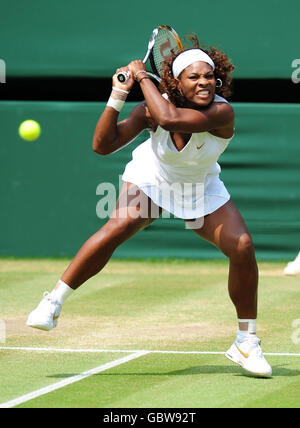 Tennis - 2009 campionati di Wimbledon - Giorno Dieci - All England Lawn Tennis e Croquet Club Foto Stock