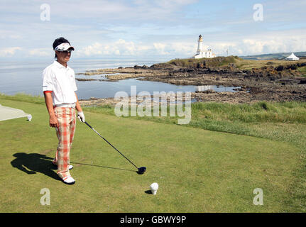 Golf - Open 2009 Championship - pratica rotonda - Giorno 3 - Turnberry Foto Stock