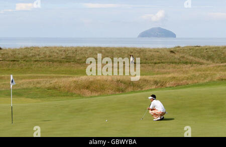 Golf - Open 2009 Championship - pratica rotonda - Giorno 3 - Turnberry Foto Stock