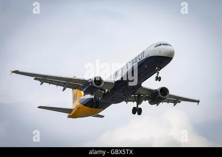 La Monarch Airlines Airbus A321-231 Foto Stock