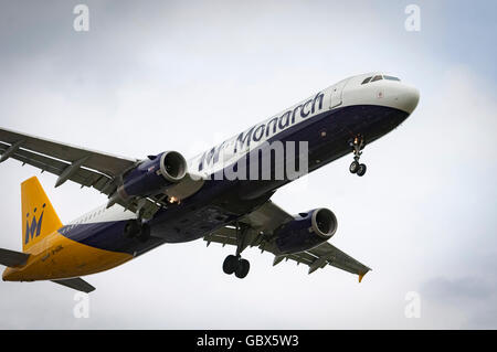 La Monarch Airlines Airbus A321-231 Foto Stock