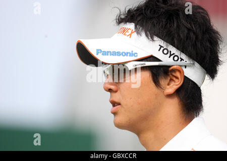 Golf - Open 2009 Championship - pratica rotonda - Giorno 3 - Turnberry Foto Stock