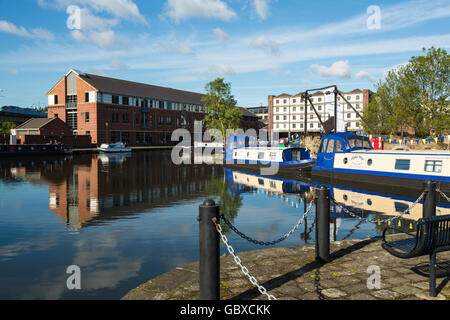 Victoria Quays, Sheffield, Yorkshire, Inghilterra Foto Stock