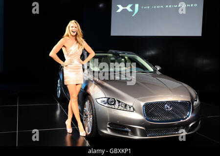 Jaguar XJ Lancio - Londra Foto Stock