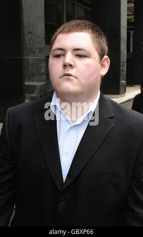 Jamie Waylett causa in tribunale Foto Stock