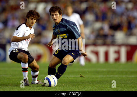 Soccer - UEFA Champions League - Gruppo G - Valencia V Inter Milan Foto Stock