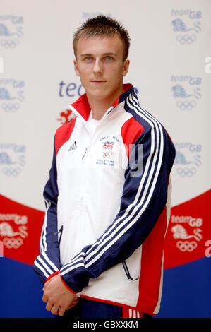 La squadra giovanile della Gran Bretagna JUDO Sam Potts si prepara a partecipare al prossimo Festival olimpico europeo dei giovani di Tampere in Finlandia. PREMERE ASSOCIAZIONE foto. Data immagine: Venerdì 17 luglio 2009. Il credito fotografico dovrebbe essere: Steve Parsons/PA Wire Foto Stock