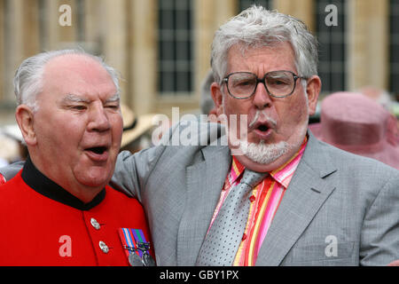 Royal garden party Foto Stock