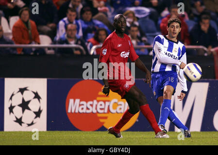 Soccer - UEFA Champions League - Gruppo A - Deportivo La Coruna v Liverpool Foto Stock