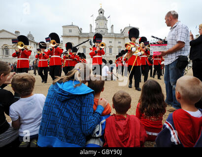 Coldstream Guards' musica video Foto Stock