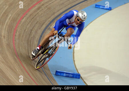 Escursioni in bicicletta - Atene Giochi Paralimpici 2004 - Uomini CP bicicletta 3/4 km di prova a tempo Foto Stock