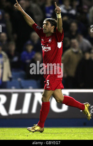 Calcio - Carling Cup - Terzo Round - Millwall V Liverpool Foto Stock