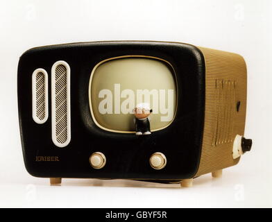 Trasmissione, televisione, televisori, Kaiser Prinz TV Set, 1959, diritti aggiuntivi-clearences-non disponibile Foto Stock