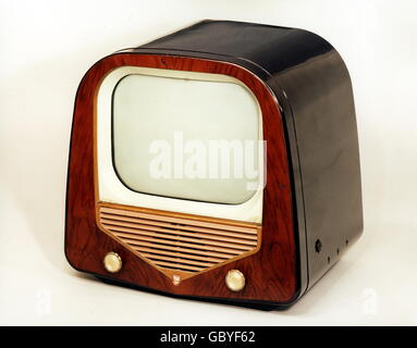 Broadcast, televisione, TV, Philips per il mercato francese, circa 1953, diritti aggiuntivi-clearences-non disponibile Foto Stock