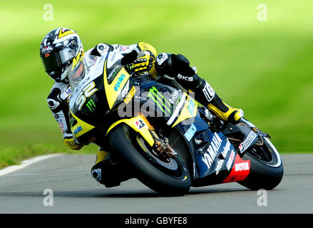 Il motociclismo - Moto GP - Round dieci - Qualifiche - Donington Park Foto Stock