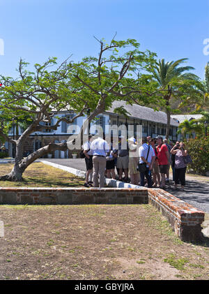 Dh Nelsons Dockyard ANTIGUA CARAIBI guida turistica a English Harbour museo storico West Indies i cantieri navali Foto Stock