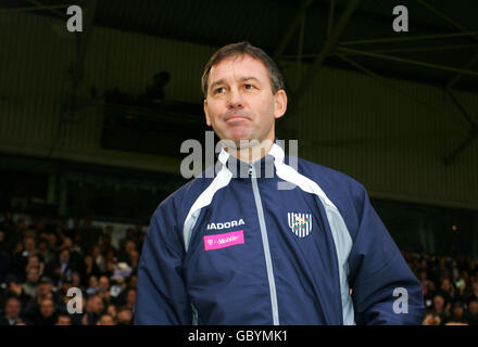 Calcio - fa Barclays Premiership - West Bromwich Albion / Middlesbrough. Il manager di West Bromwich Albion Bryan Robson prima del gioco contro Middlesbrough Foto Stock